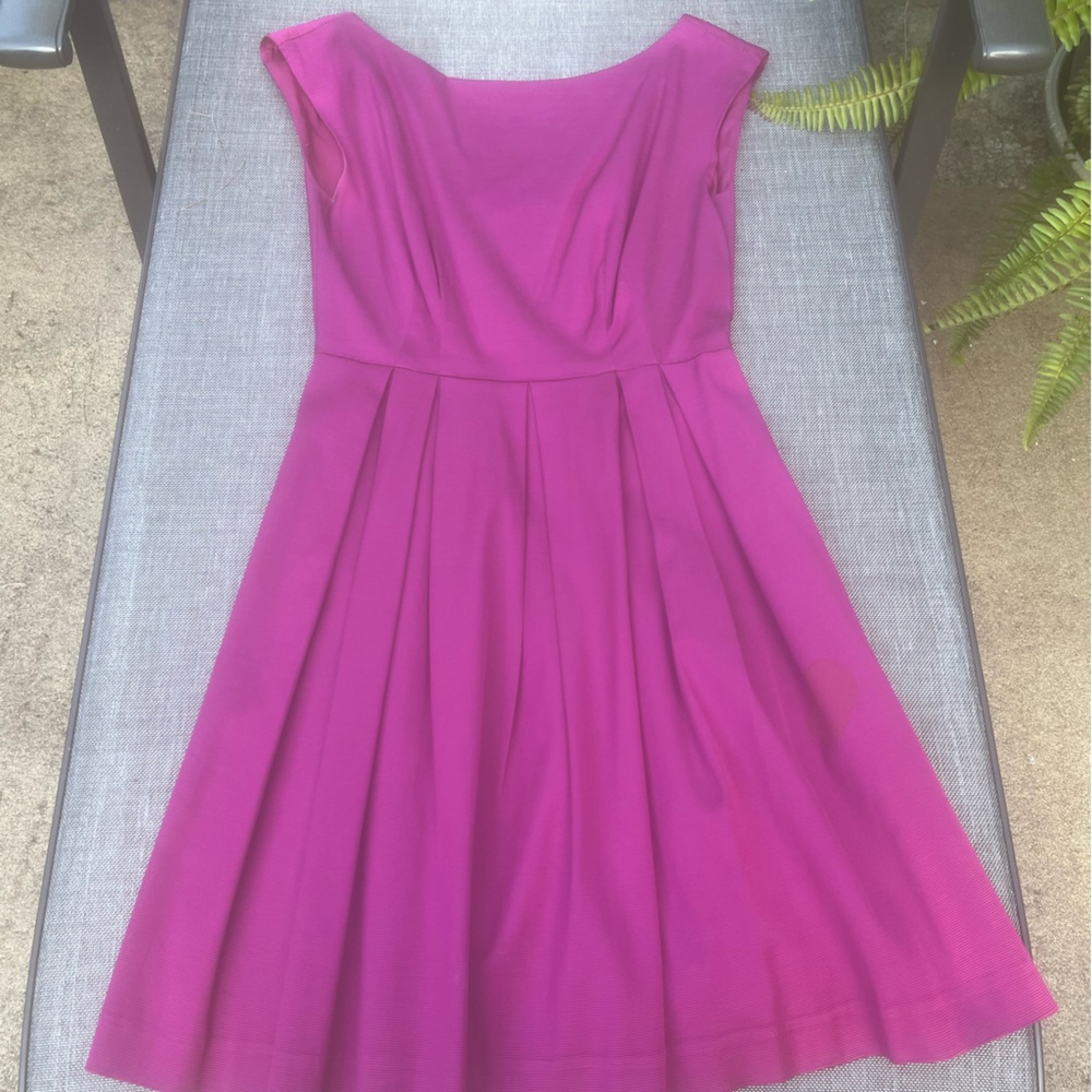 Shoshanna Dark Pink Classic Style Cocktail